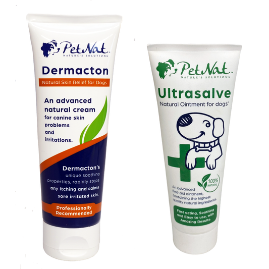 Itchy Dog Cream and First Aid Duo