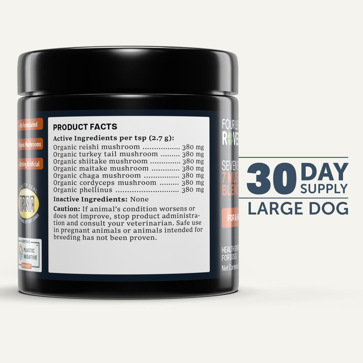 Seven 'Shrooms 80g - Immune Support