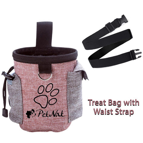 Dog Treat Bag with Waist Strap